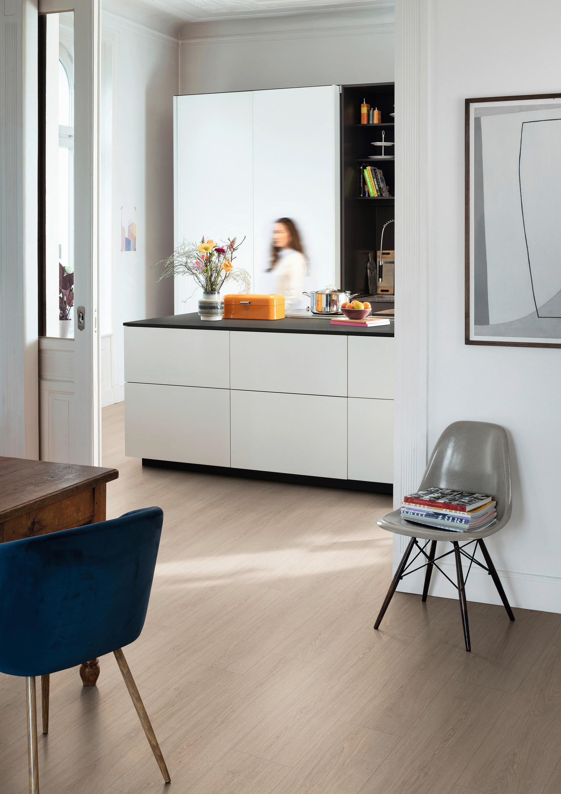 DESIGNBODEN Victoria Eiche EGGER Aquadura+  per  m² - Hellbraun/Eichefarben, KONVENTIONELL, Holzwerkstoff (129.2/24.6/0.75cm) - Egger Holzwerkstoffe