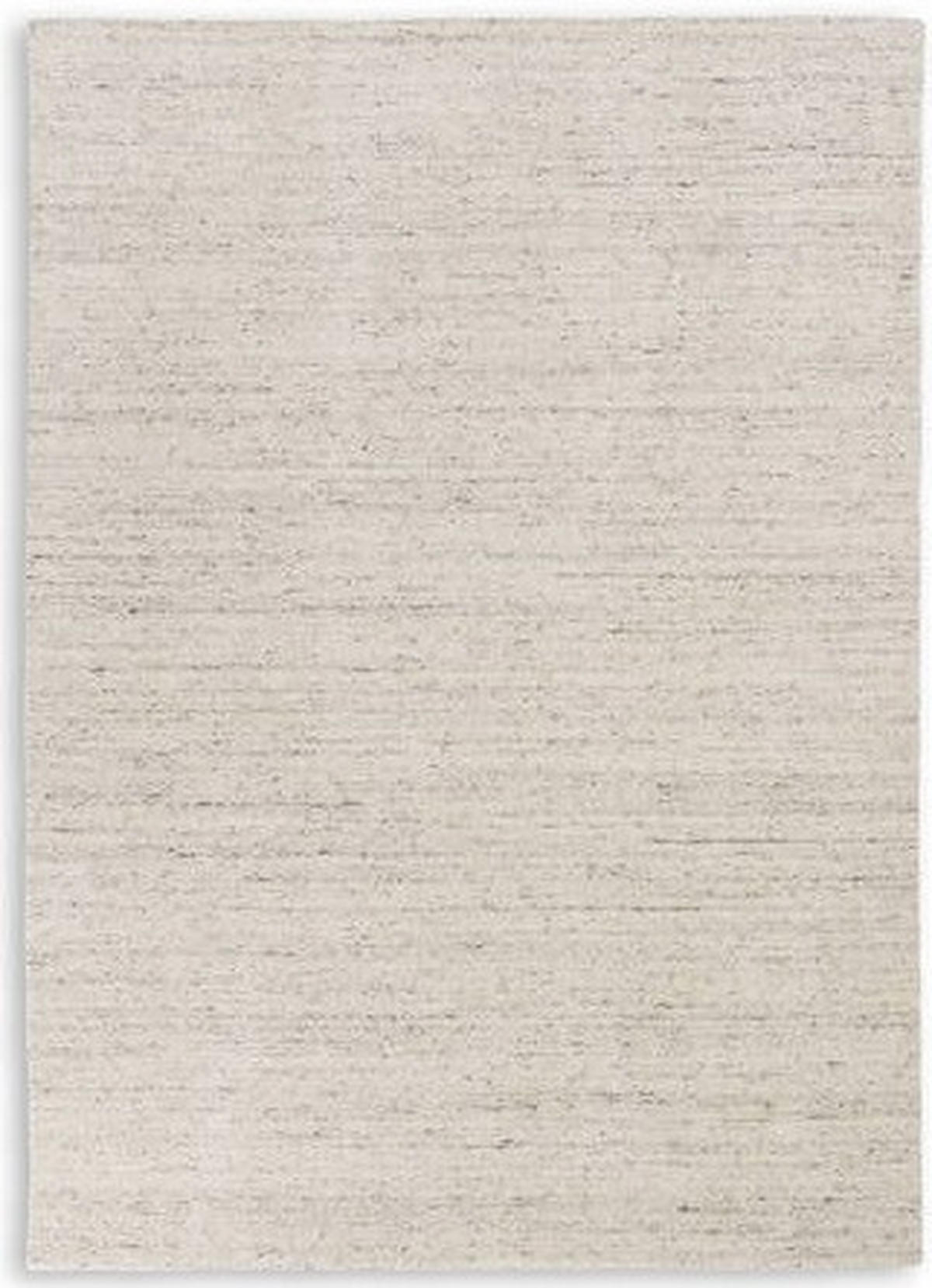 HANDWEBTEPPICH 70/140 cm Elara Weiß  - Weiß, KONVENTIONELL, Textil (70/140cm) - Schöner Wohnen