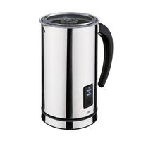 MILCHSCHÄUMER   - Silberfarben, Basics, Metall (11,5/21,5cm) - Cilio