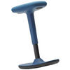 BÜROHOCKER Blau, Schwarz  - Blau/Schwarz, Basics, Kunststoff/Textil (44/25/50-75cm) - Dauphin