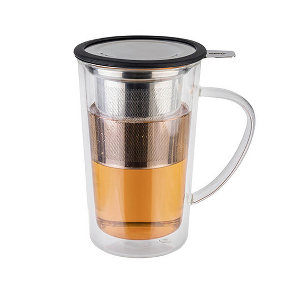 TEEGLAS  - Basics, Glas/Kunststoff (9/9/14,5cm) - Gefu
