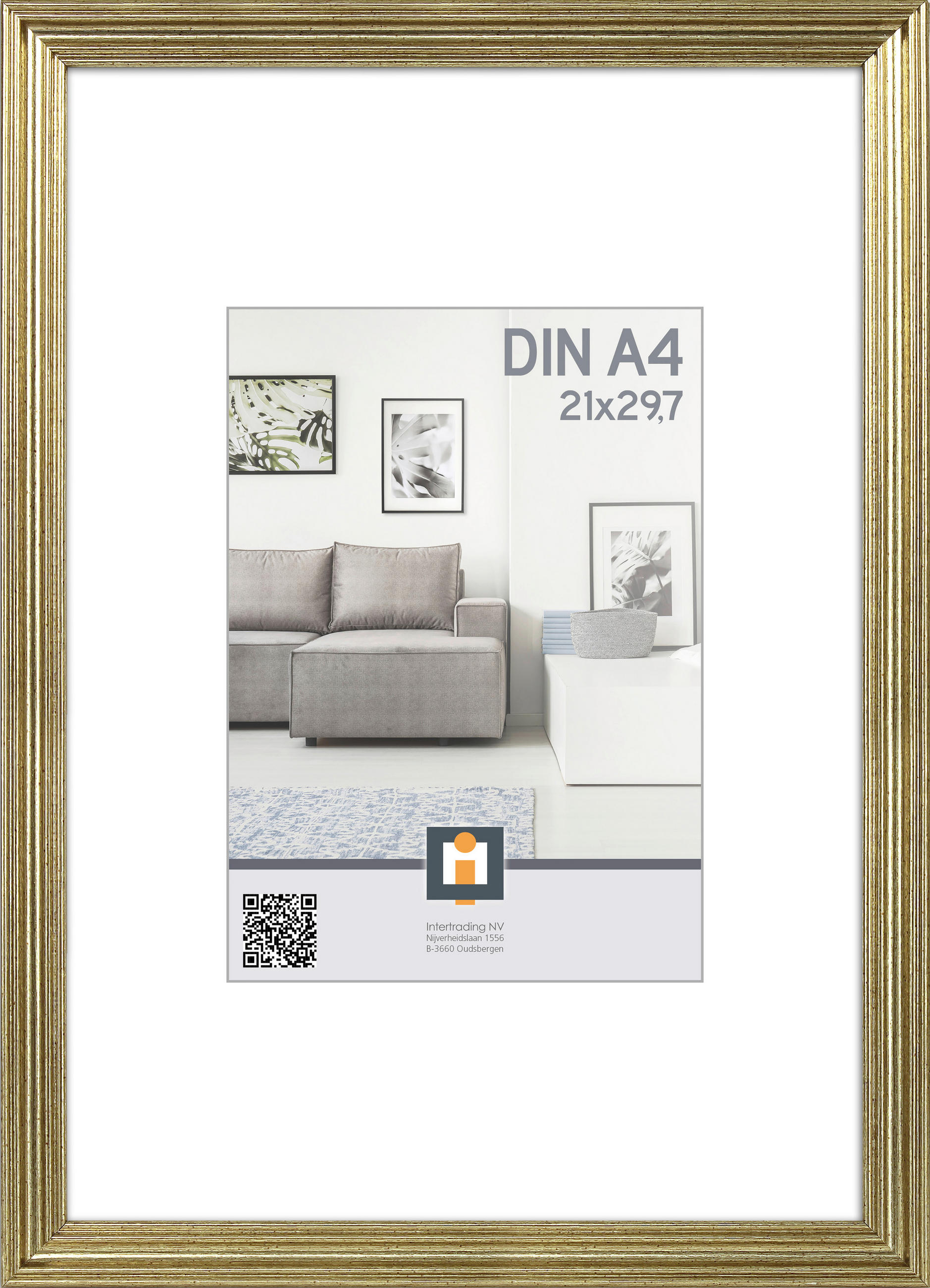 BILDERRAHMEN 23/32/1.2 cm  - Weiß, Basics, Glas/Kunststoff (23/32/1.2cm)