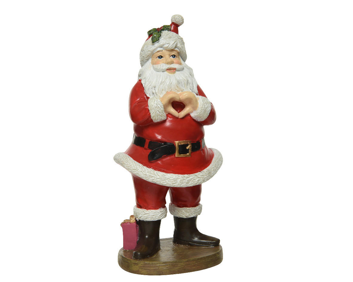 WEIHNACHTSMANN  - Rot, KONVENTIONELL, Kunststoff (7,80cm) - X-Mas