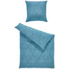 BETTWÄSCHE Atelier Flanell 135/200 cm  - Blau, Design, Textil (135/200cm) - Estella