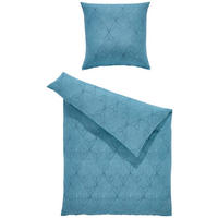 BETTWÄSCHE Atelier Flanell 135/200 cm  - Blau, Design, Textil (135/200cm) - Estella