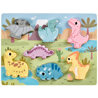 SESTAVLJANKA - večbarvno, Basics, leseni material (22,5/30cm) - My Baby Lou