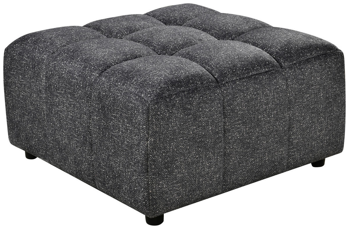 SOFAELEMENT Struktur Anthrazit  - Anthrazit/Schwarz, Design, Holz/Kunststoff (84/48/84cm) - MID.YOU