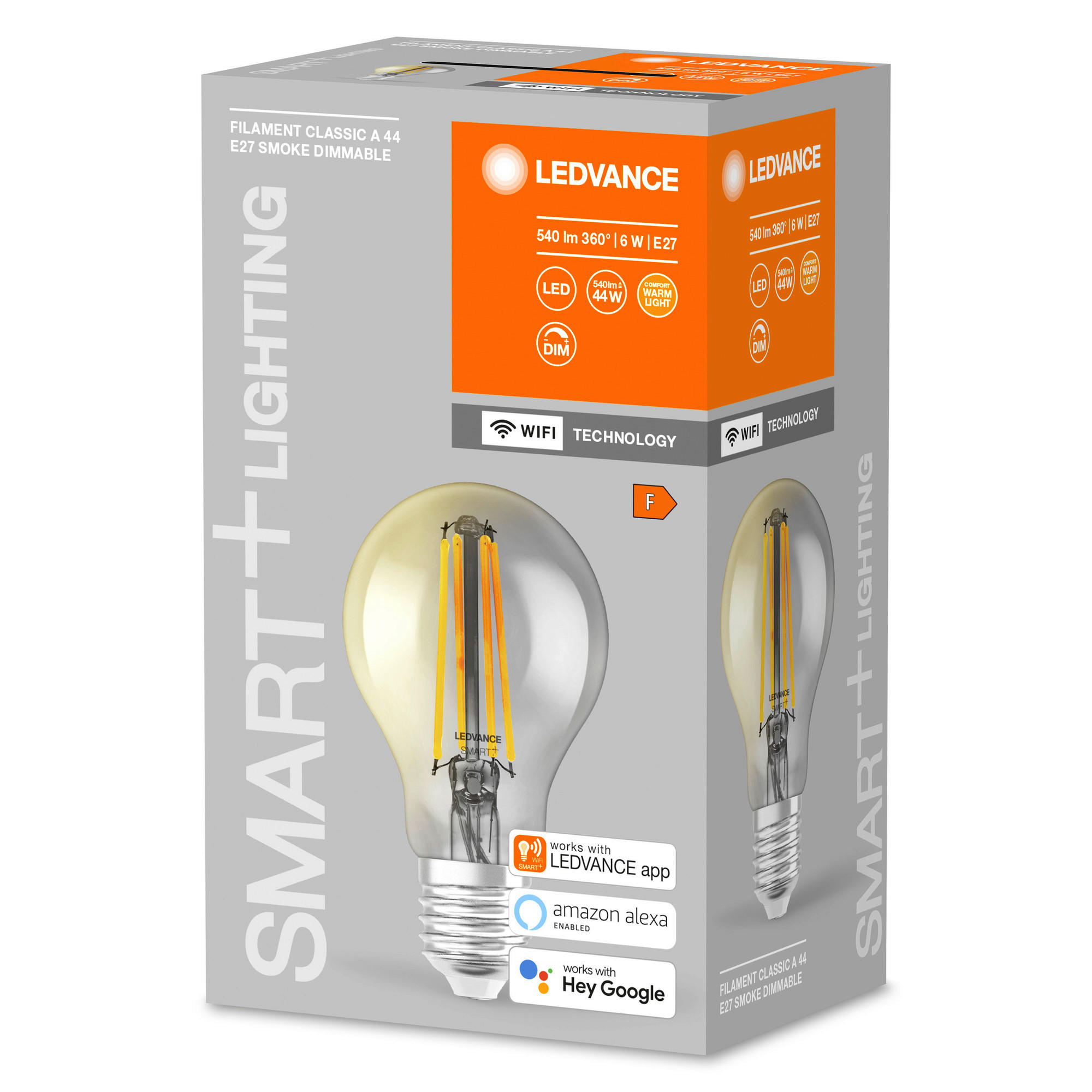 LED-LEUCHTMITTEL   E27 6 W 540 lm  - Basics, Glas (6/10,5cm) - Ledvance