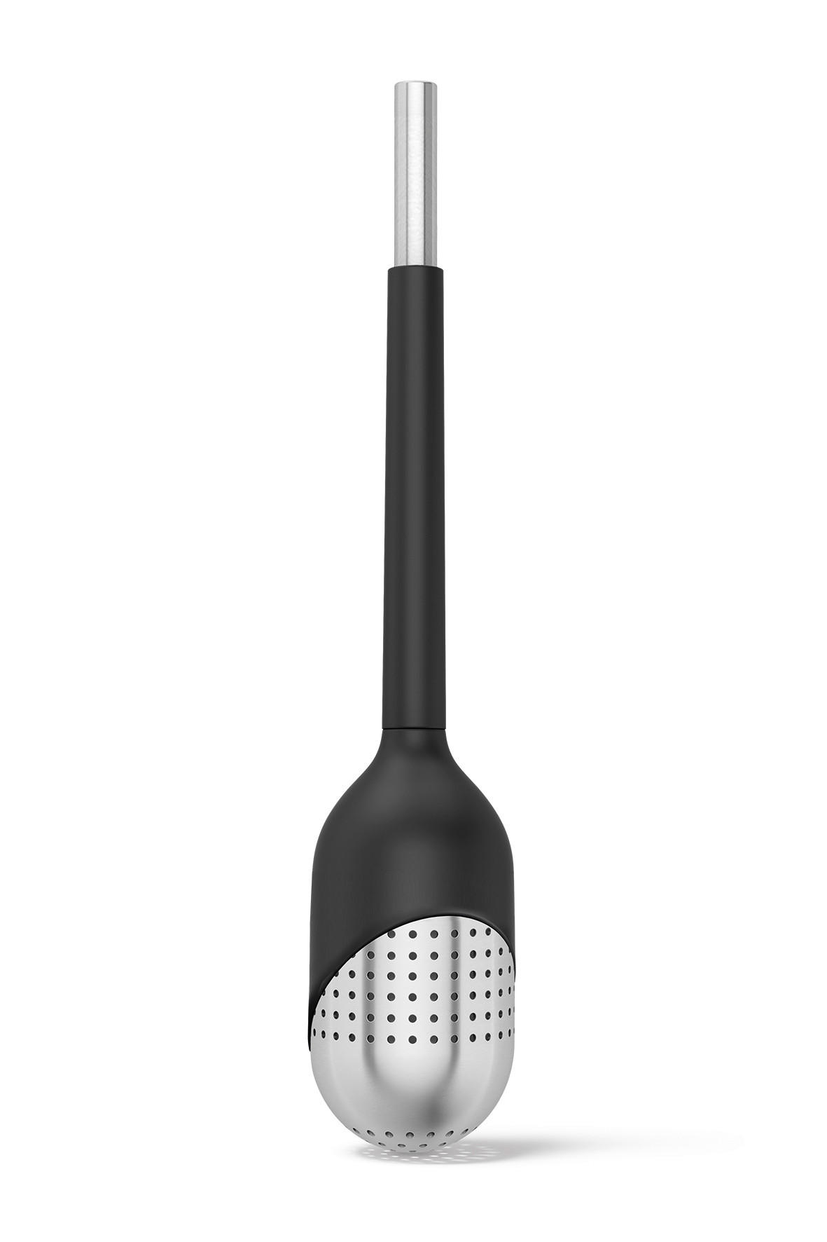 CEDILO ZA ČAJ        4/20,5 cm             - barve nerjavečega jekla/črna, Basics, kovina/umetna masa (4/20,5cm) - Zack