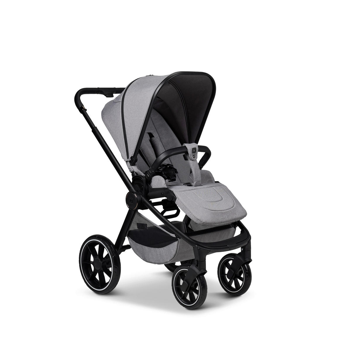 BUGGY Sport  - Schwarz/Grau, Basics, Textil (95/57/105cm) - Moon