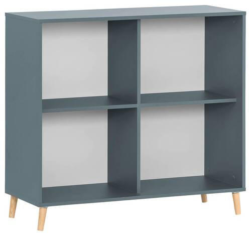 AKTENREGAL Blau - Blau, MODERN, Holz/Holzwerkstoff (100,1/92,6/41cm) - MID.YOU