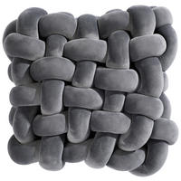 SITZKISSEN 32/30/12,5 cm  - Anthrazit, Basics, Textil (32/30/12,5cm) - Novel