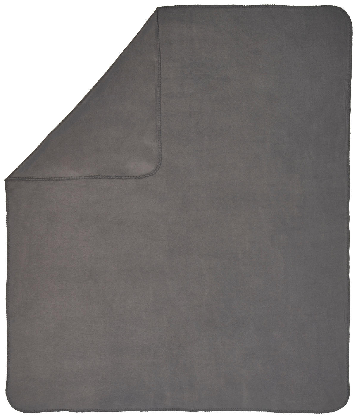 PĂTURĂ DIN FLEECE 125/150 cm  - gri, Basics, textil (125/150cm) - Boxxx