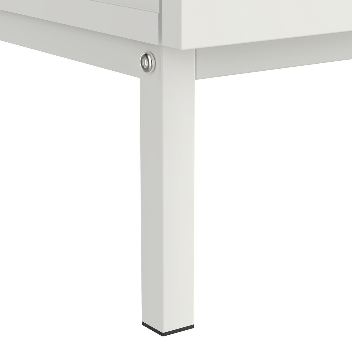 NACHTSCHRANK 49/43/35 cm  - Kaschmir, Design, Holzwerkstoff/Metall (49/43/35cm) - Hom`in