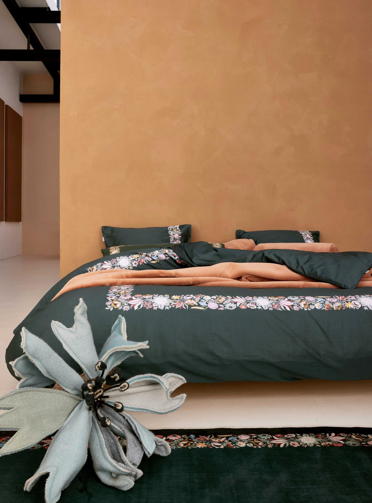 BETTWÄSCHE H/W 2024 Satin 140/200 cm  - Grün, Basics, Textil (140/200cm) - Essenza