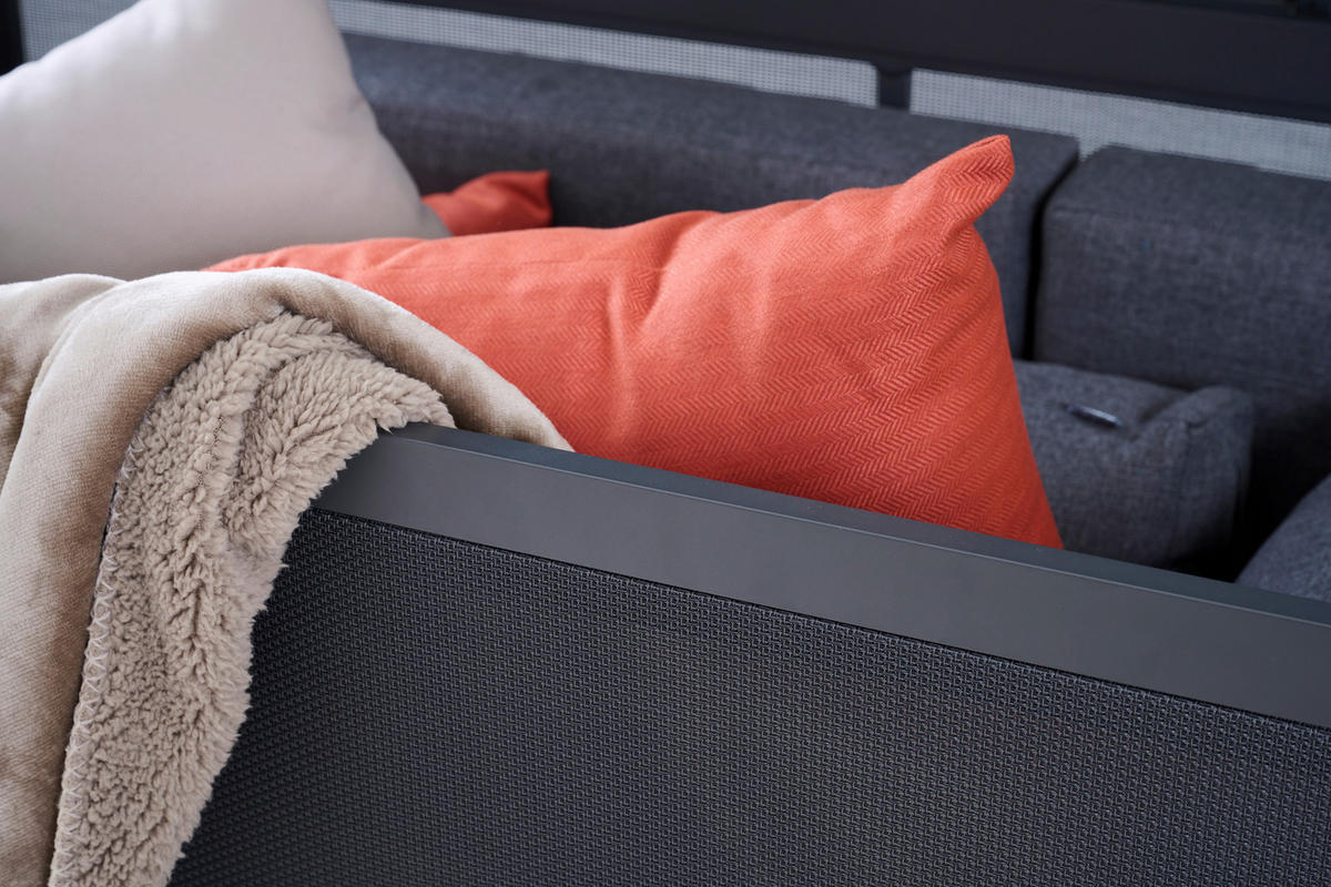 KISSENBOX 79,3/83/159 cm  - Grau, Basics, Kunststoff/Metall (79,3/83/159cm) - Siena Garden