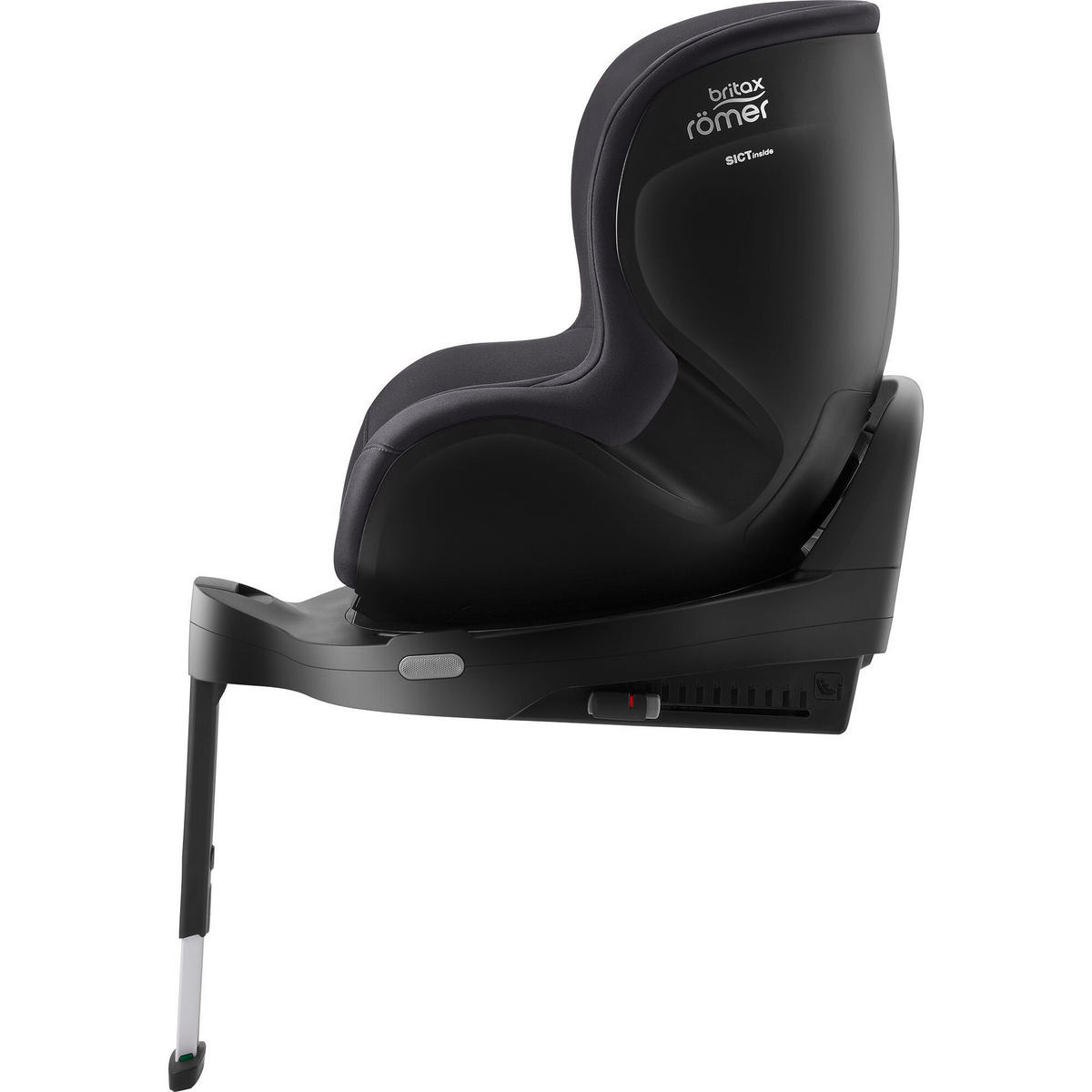 REBOARDER-KINDERSITZ Dualfix Pro M  - Dunkelgrau, Basics, Textil (44/48/74cm) - Britax Römer