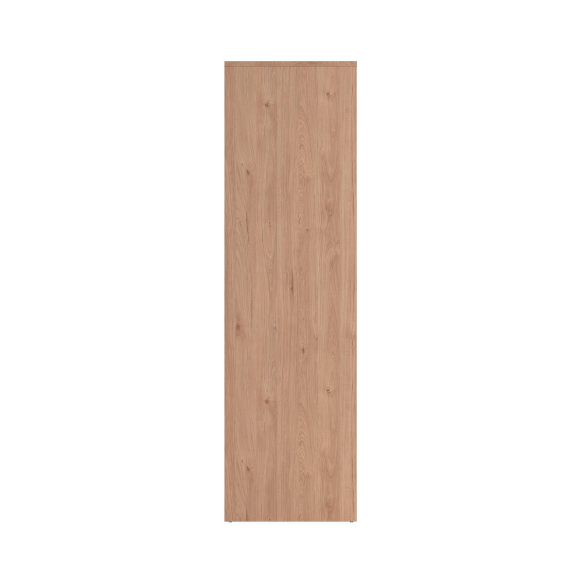 DREHTÜRENSCHRANK 149/202/58 cm 3-türig Eichefarben, Weiß  - Eichefarben/Silberfarben, KONVENTIONELL, Holzwerkstoff/Metall (149/202/58cm) - Boxxx