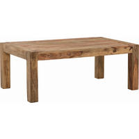COUCHTISCH Inka Sheesham massiv 120/70/45 cm rechteckig Braun, Naturfarben  - Braun/Naturfarben, LIFESTYLE, Holz (120/70/45cm) - Landscape