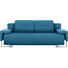 SCHLAFSOFA in Textil Türkis - Türkis/Chromfarben, Design, Kunststoff/Textil (222/84/93cm) - Carryhome SCHLAFSOFA in Textil Türkis - Türkis/Chromfarben, Design, Kunststoff/Textil (222/84/93cm) - Carryhome