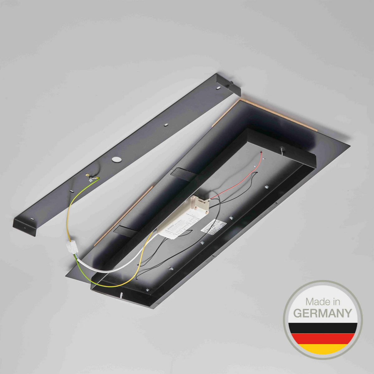 LED-DECKENLEUCHTE 662 77/26/5 cm   - Wildeiche, Natur, Metall (77/26/5cm) - Ambiente