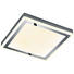 LED-PANEEL - Silberfarben/Weiß, Basics, Kunststoff/Metall (40/40/4,5cm) - Novel LED-PANEEL - Silberfarben/Weiß, Basics, Kunststoff/Metall (40/40/4,5cm) - Novel