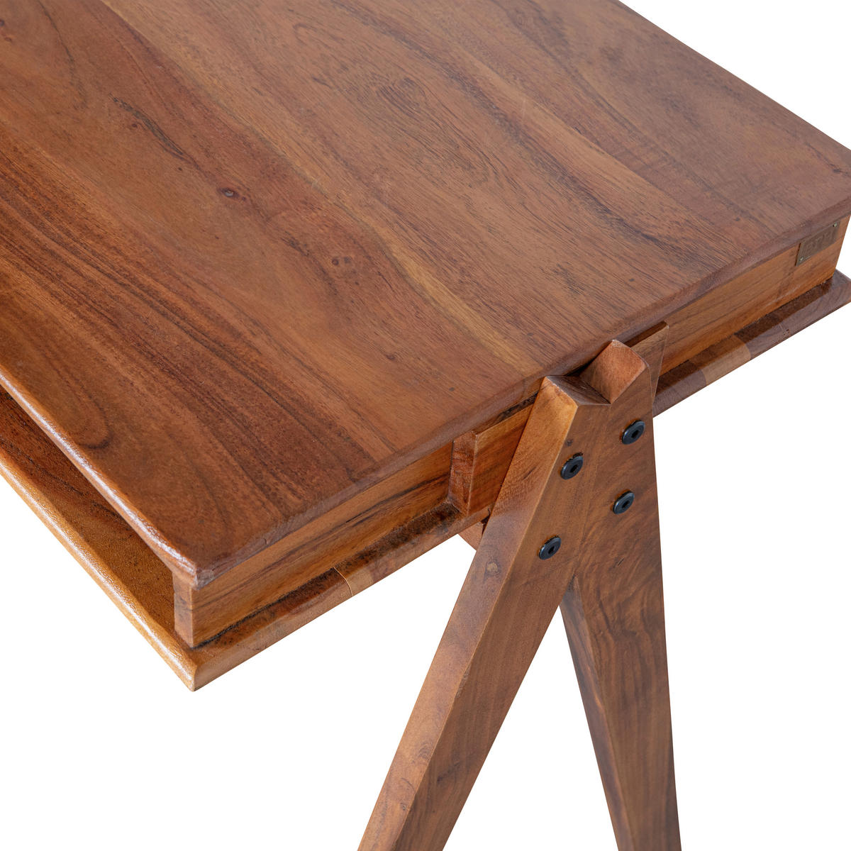SCHREIBTISCH 120/50/78 cm  in Braun  - Braun, Design, Holz (120/50/78cm) - Livetastic