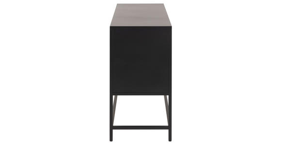 SIDEBOARD 125/75/40 cm  - Schwarz, Design, Metall (125/75/40cm) - Ambia Home