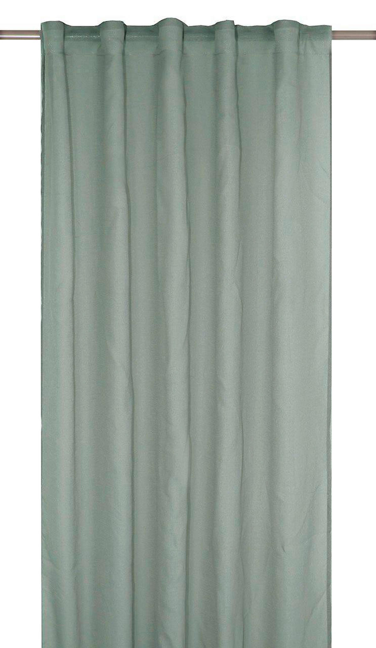 FERTIGVORHANG  - Türkis, Basics, Textil (140/300cm) - Svanefors