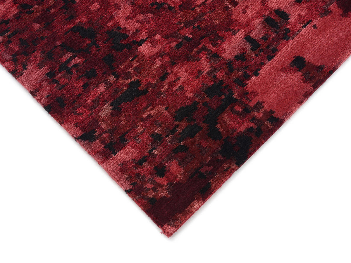 ORIENTTEPPICH 70/140 cm Angeles Pilano Dunkelrot  - Dunkelrot, Design, Textil (70/140cm) - Musterring