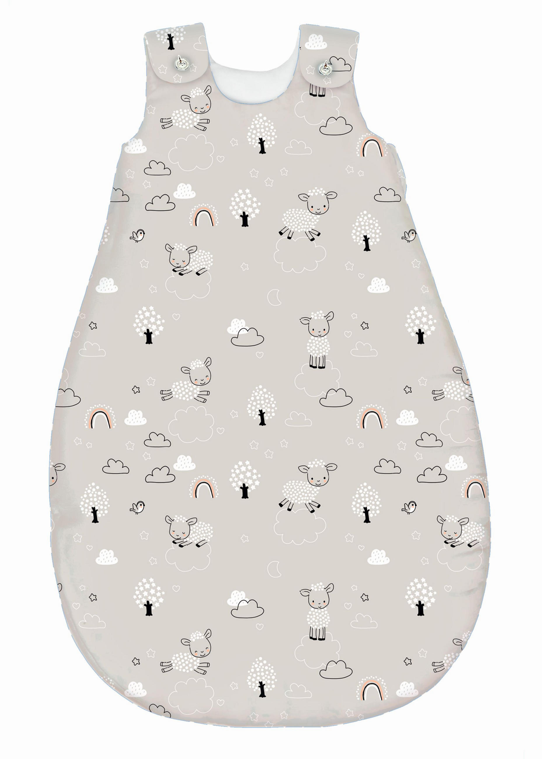 OTROŠKA SPALNA VREČA  Cozy Sheep  90  - naravne barve, Basics, tekstil (90null) - Patinio