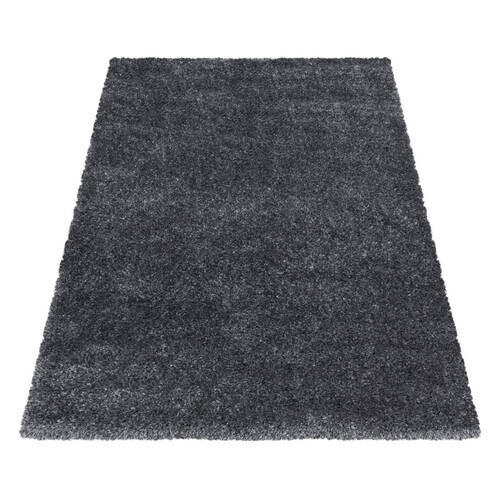 HOCHFLORTEPPICH 120/170 cm Brilliant 4200 grau Grau - Grau, Basics, Textil (120/170cm)