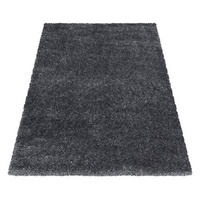 KOBEREC S VYSOKÝM VLASOM, 120/170 cm, sivá - sivá, Basics, textil (120/170cm) - Novel