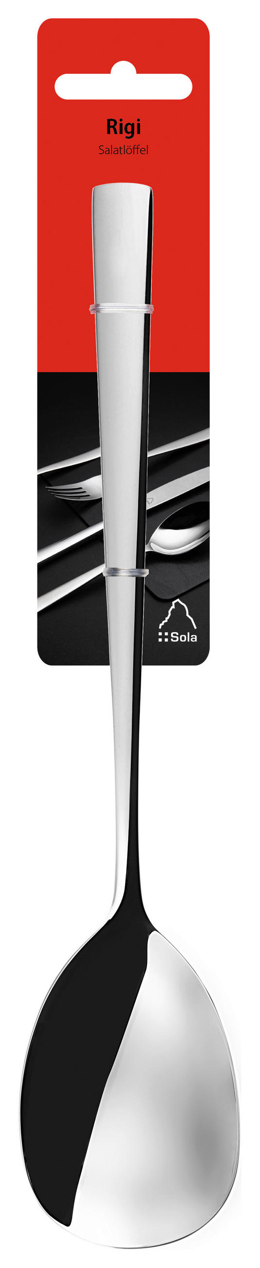 SALATBESTECK - Silberfarben, Basics, Metall - Sola