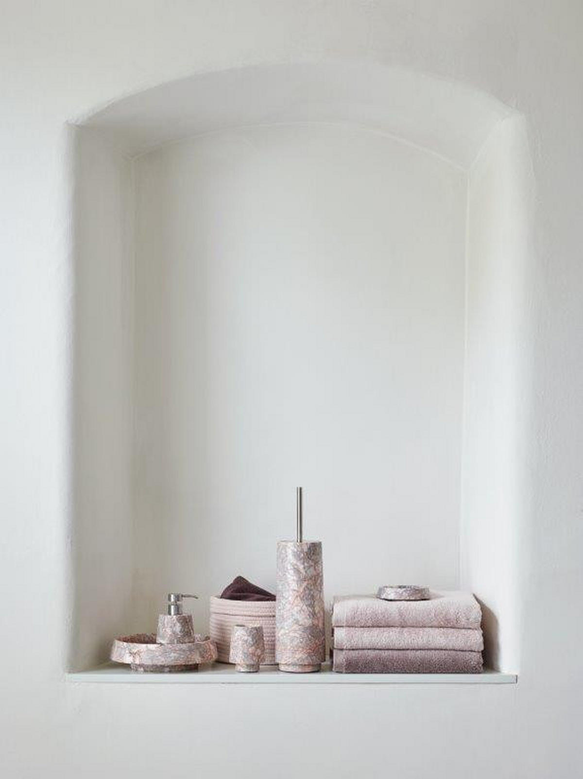 DOZATOR TEKUĆEG SAPUNA  višebojno  kamen  ORION  - višebojno, Konvencionalno, kamen (9/13.5cm) - Aquanova