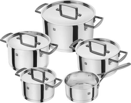 KOCHTOPFSET BELLASERA 5-teilig  - Edelstahlfarben, LIFESTYLE, Metall - Zwilling