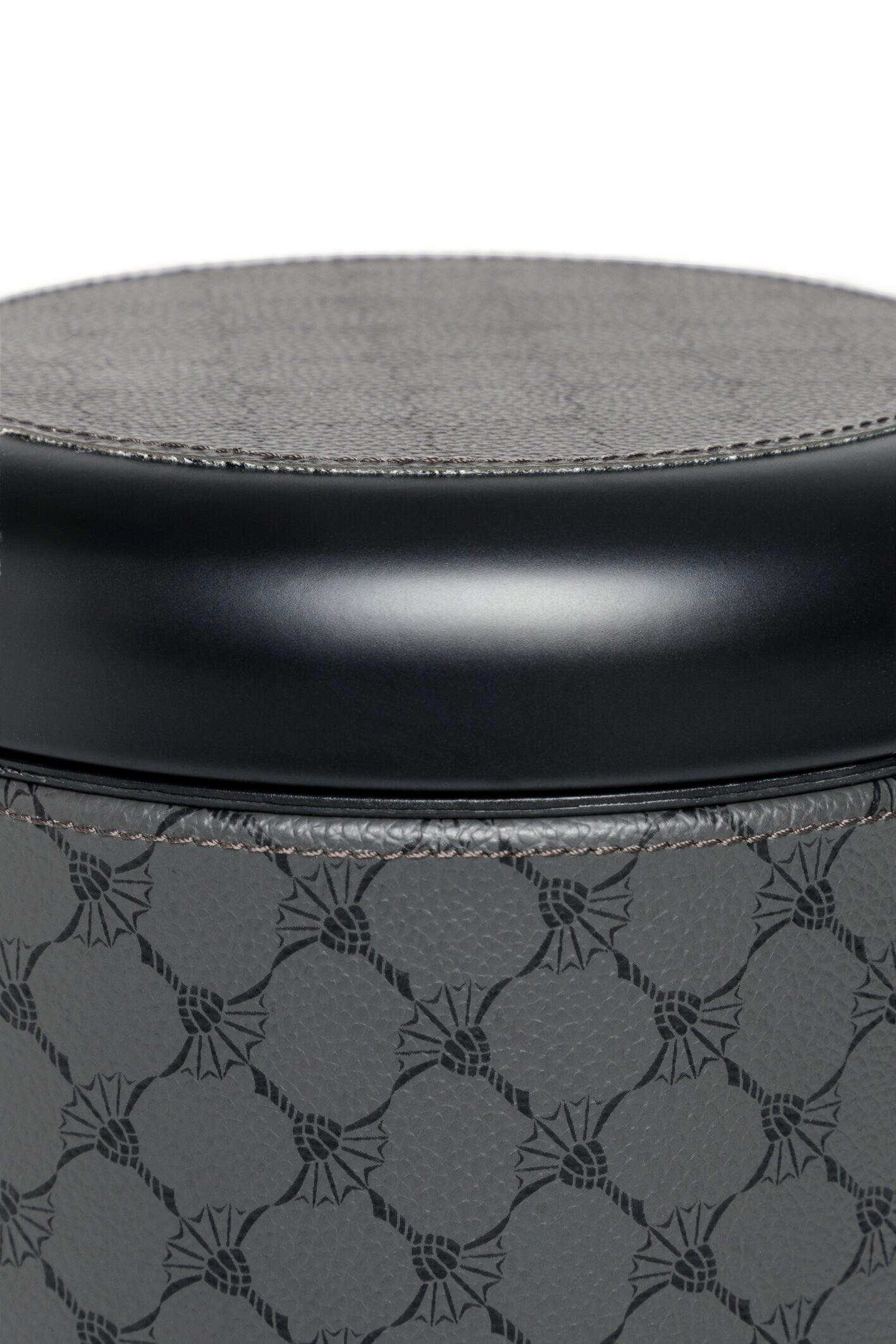 TRETEIMER CORNFLOWERACCESSOIRES 2,5 L  - Anthrazit/Schwarz, Design, Kunststoff (17/26/24cm) - Joop!