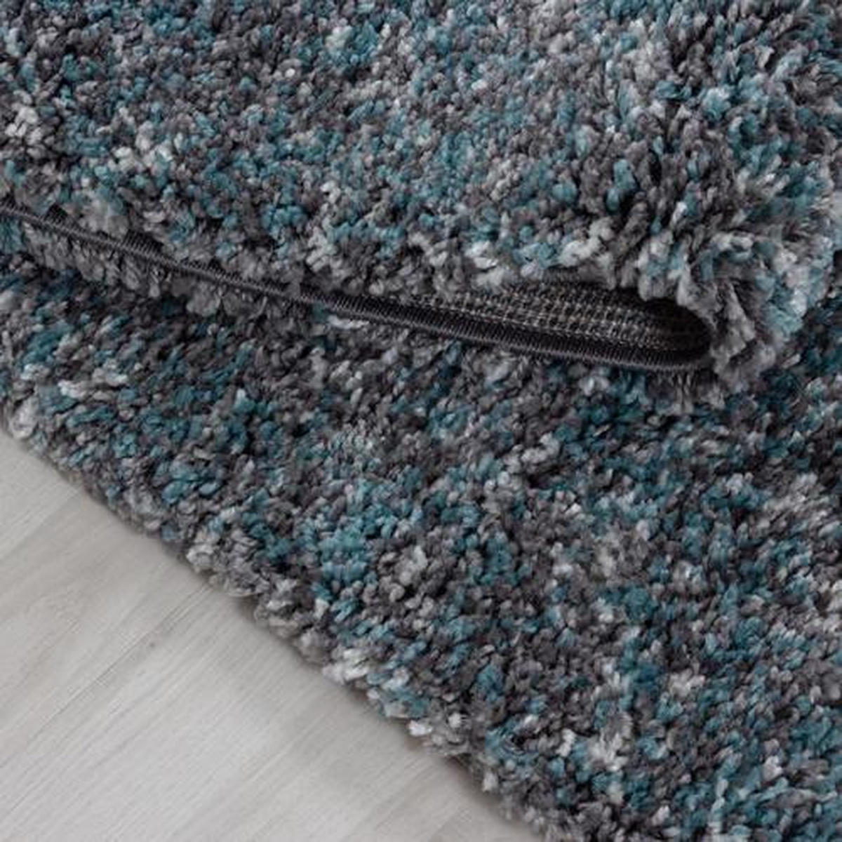 HOCHFLORTEPPICH 160/230 cm Enjoy Blau, Pastellblau  - Blau/Pastellblau, KONVENTIONELL, Textil (160/230cm)
