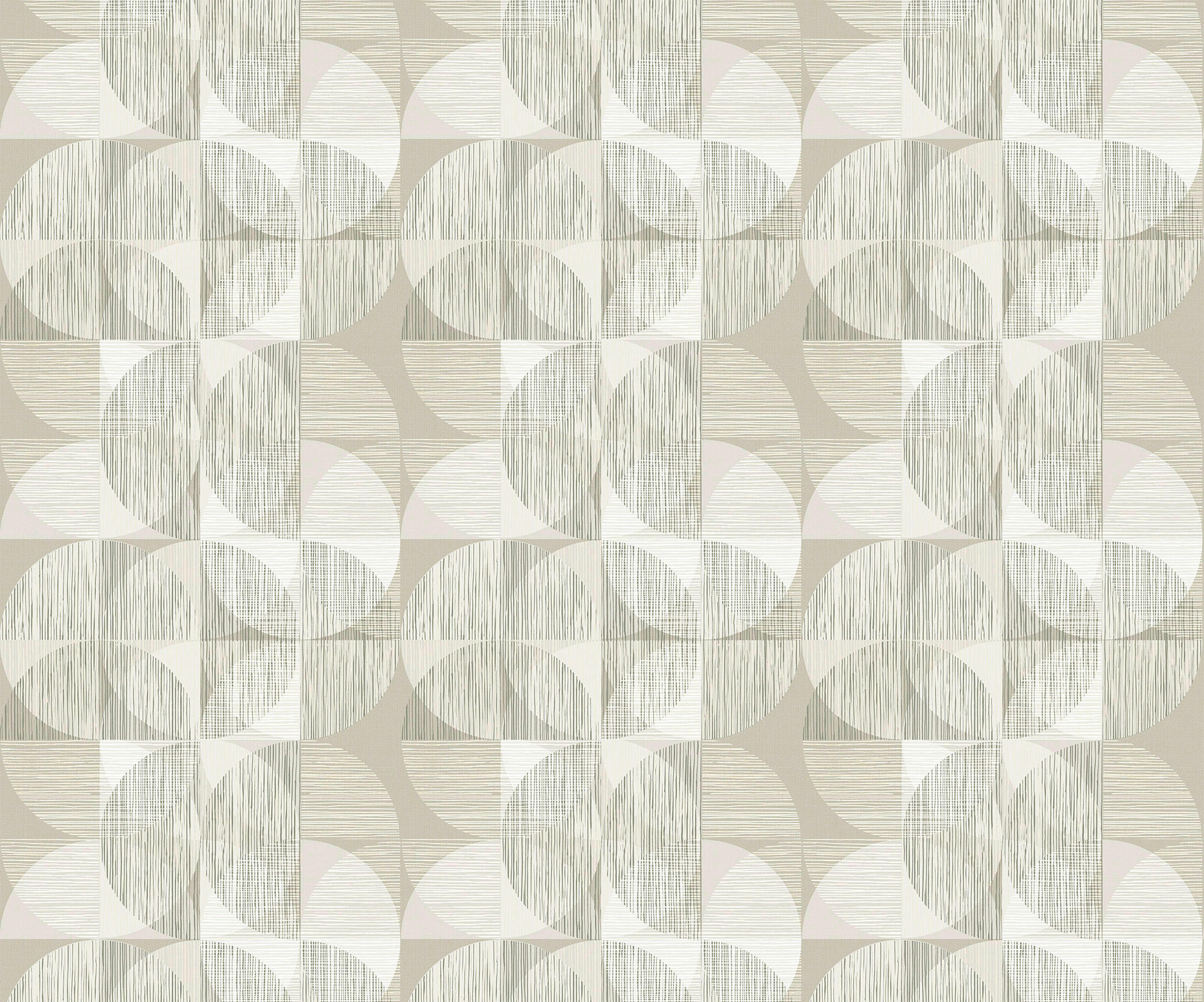 Xora Vliestapete Braun, Weiß 300x250 cm