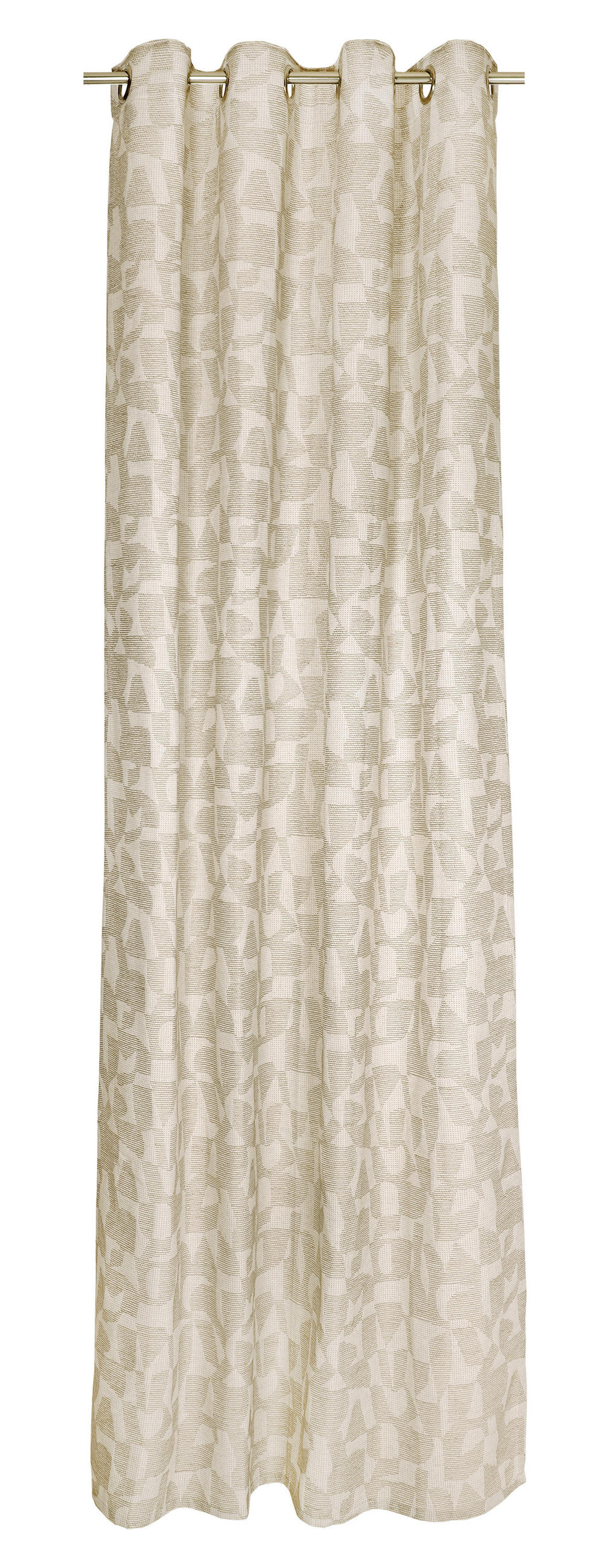 ÖSENSCHAL E-Cosmo blickdicht 140/250 cm   - Beige/Creme, Basics, Textil (140/250cm) - Esprit