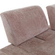 SCHLAFSOFA Chenille Rosa  - Schwarz/Rosa, KONVENTIONELL, Kunststoff/Textil (235-255/80/116-138cm) - Carryhome