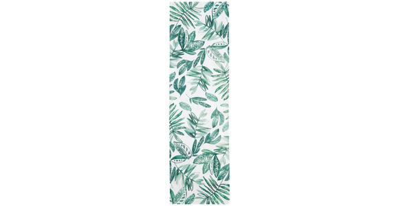 TISCHLÄUFER 40/140 cm - Weiß/Grün, KONVENTIONELL, Textil (40/140cm) - Esposa