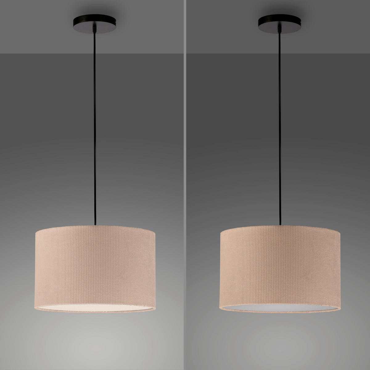 LED VISILICA    45/45/120 cm    - bež, Osnovno, drvo/metal (45/45/120cm)