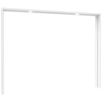 RAM FÖR GARDEROB 280,6/215,1/23,8 cm   - vit/vit högglans, Design, trämaterial (280,6/215,1/23,8cm) - Carryhome