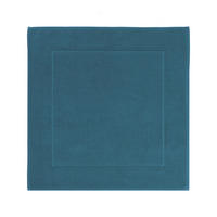 BADEMATTE London Petrol 60/60 cm  - Petrol, Basics, Kunststoff/Textil (60/60cm) - Aquanova