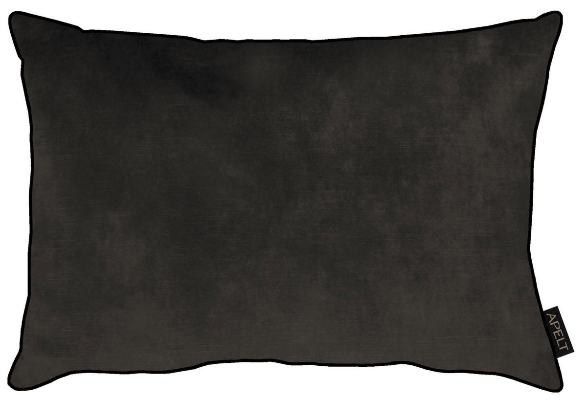 ZIERKISSEN 35/45 cm  - Dunkelgrau, Basics, Textil (35/45cm) - Apelt