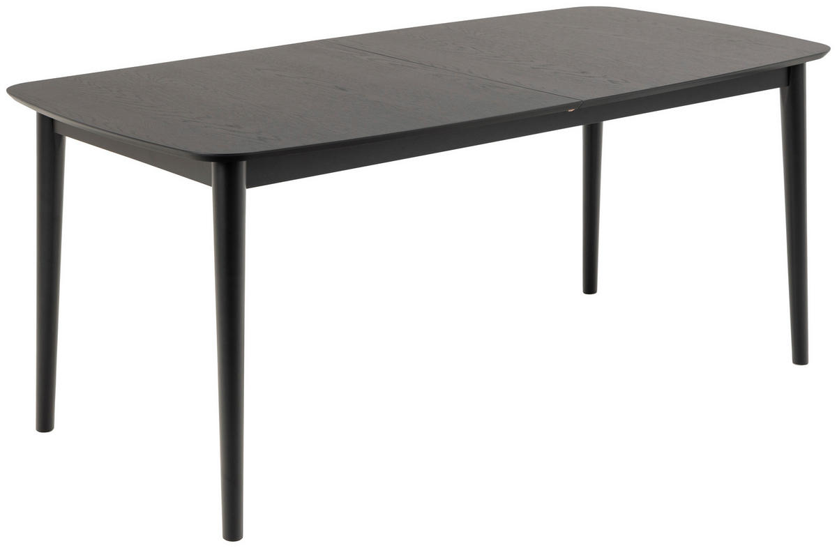 STOL ZA BLAGOVAONICU  crna  drvo, drvni materijal      - crna, Trend, drvni materijal/drvo (180-219/75/90cm) - MID.YOU