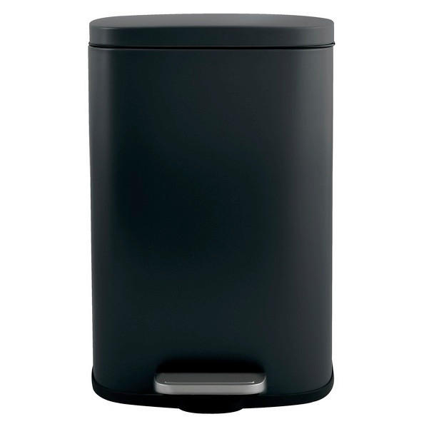 TRETEIMER 30 L  - Schwarz, Basics, Kunststoff/Metall (34,3/23,5/62,9cm) - Spirella