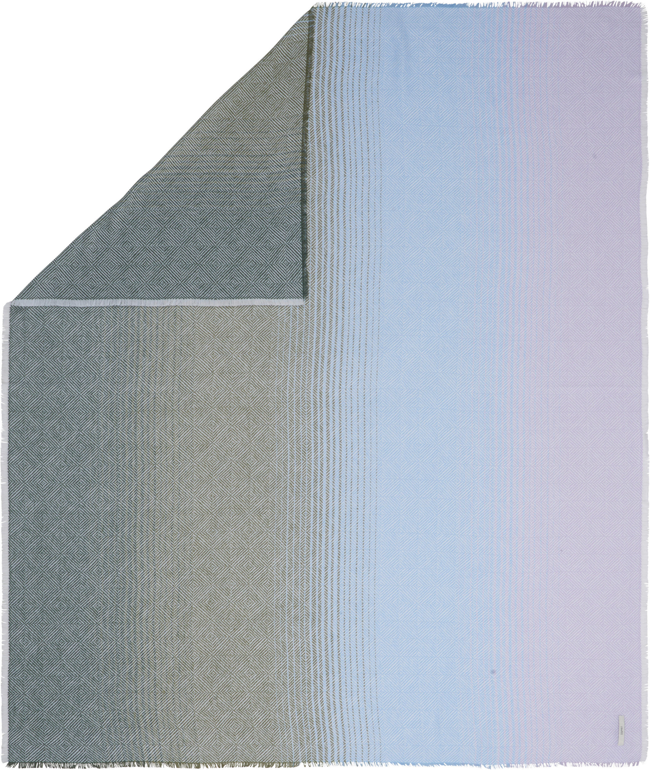 PLAID E-August 150/180 cm  - Multicolor/Olivgrün, KONVENTIONELL, Textil (150/180cm) - Esprit