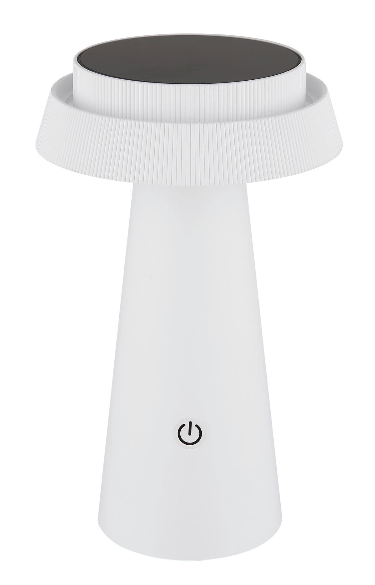 SOLÁRNÍ SVÍTIDLO 14/23 cm - bílá/černá, Design, plast (14/23cm) - Globo